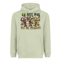 Matcha im just here for the crawfish Heavyweight Hoodie - CowGirlArtShop