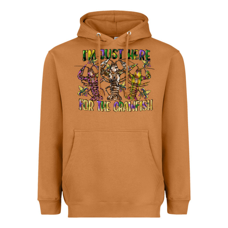 Im Just Here For The Crawfish Heavyweight Hoodie by CowGirlArtShop | Teevron