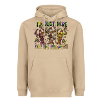 Mushroom im just here for the crawfish Heavyweight Hoodie - CowGirlArtShop