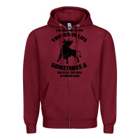 Burgundy Taurus Horoscope Zipper Hoodie - Bettercallsaul