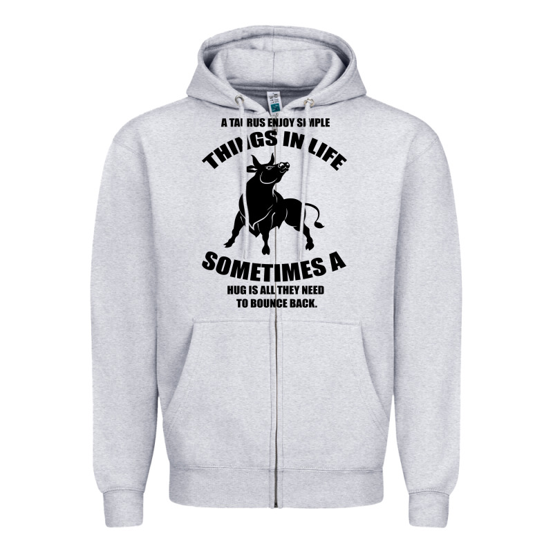 Taurus Horoscope Zipper Hoodie by Bettercallsaul | Teevron