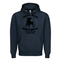 Navy Taurus Horoscope Zipper Hoodie - Bettercallsaul