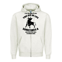 Oatmeal Heather Taurus Horoscope Zipper Hoodie - Bettercallsaul