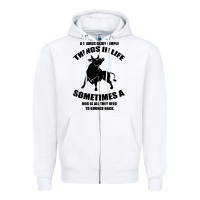 White Taurus Horoscope Zipper Hoodie - Bettercallsaul