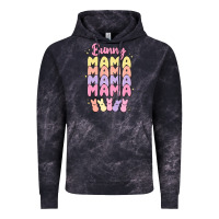 Cloud Black bunny mama Vintage Hoodie - MaliasSmallBusiness