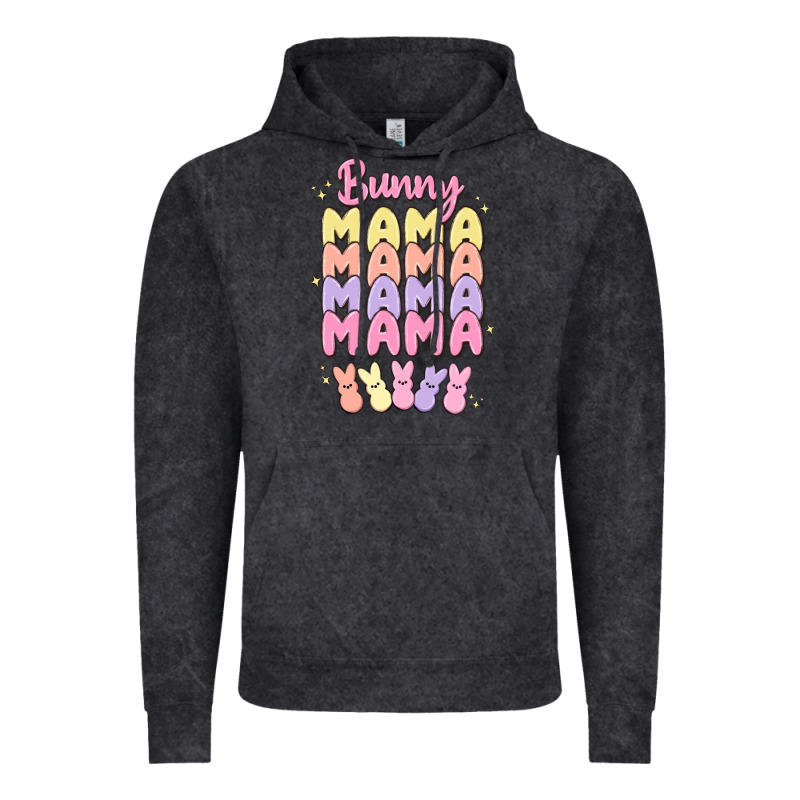 Bunny Mama Vintage Hoodie by MaliasSmallBusiness | Teevron