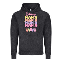 Vintage Black bunny mama Vintage Hoodie - MaliasSmallBusiness