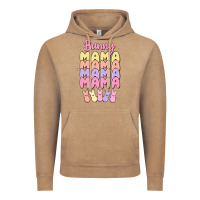 Vintage Coffee bunny mama Vintage Hoodie - MaliasSmallBusiness