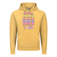 Vintage Mustard bunny mama Vintage Hoodie - MaliasSmallBusiness