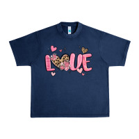 Navy love valentines day Urban Heavy Tee - MaliasSmallBusiness