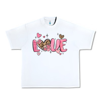 White love valentines day Urban Heavy Tee - MaliasSmallBusiness