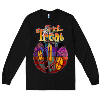 Black trick treat black Long Sleeve Tee - JahusDesignShop