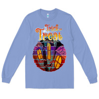 Colony Blue trick treat black Long Sleeve Tee - JahusDesignShop