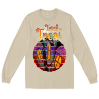 Mushroom trick treat black Long Sleeve Tee - JahusDesignShop