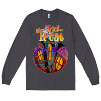 Smoke trick treat black Long Sleeve Tee - JahusDesignShop