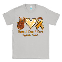 Moon Dust Peace love cure Appendix Cancer Classic Tee - NancyCooperArtShop