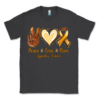 Smoke Peace love cure Appendix Cancer Classic Tee - NancyCooperArtShop