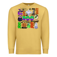 Antique Gold boo halloween Premium Sweatshirt - CowGirlArtShop