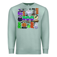 Seafoam boo halloween Premium Sweatshirt - CowGirlArtShop
