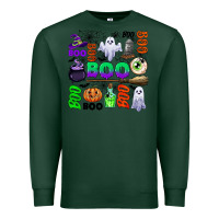 Sports Green boo halloween Premium Sweatshirt - CowGirlArtShop