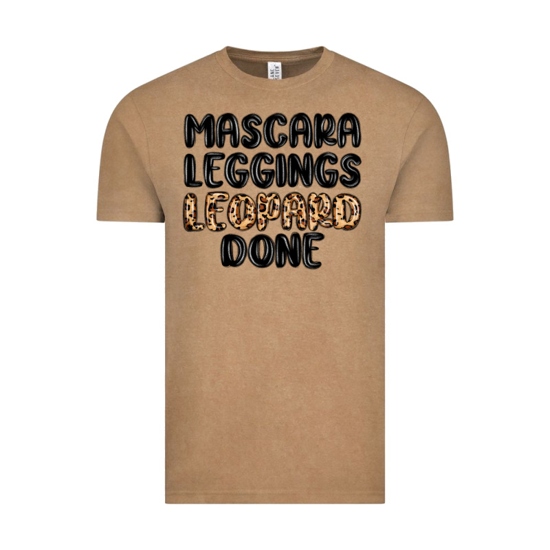 Mascara Leopard Done Vintage Tee by MaliasSmallBusiness | Teevron
