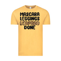 Vintage Mustard mascara leopard done Vintage Tee - MaliasSmallBusiness