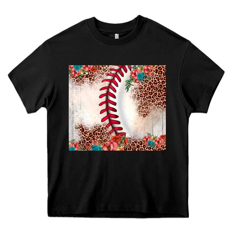 Baseball Leopard Heavy Core Tee by JahusDesignShop | Teevron