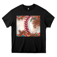 Black baseball leopard Heavy Core Tee - JahusDesignShop