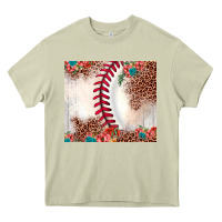 Mossy baseball leopard Heavy Core Tee - JahusDesignShop