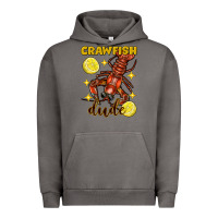 Pigment Tornado mardi gras crawfish dude Urban Hoodie - FaDigitalArtStudio