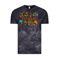 Cloud Black one thankful daddy Vintage Tee - JahusDesignShop