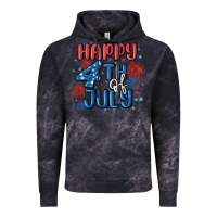 Cloud Black happy 4th of july Vintage Hoodie - MaliasSmallBusiness
