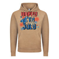 Vintage Coffee happy 4th of july Vintage Hoodie - MaliasSmallBusiness