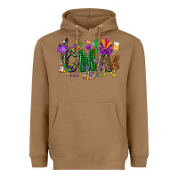 Toasted Coconut cma mardi gras cowgirl Heavyweight Hoodie - CowGirlArtShop