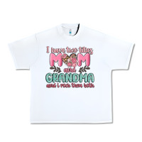 White i have two titles mom and grandma and i rock them Urban Heavy Tee - MaliasSmallBusiness
