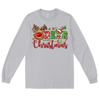Moon Dust Deer Christmas reindeer Long Sleeve Tee - NancyCooperArtShop