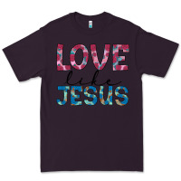 Plum love like jesus Premium Tee - JahusDesignShop