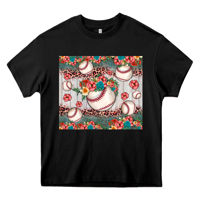 Baseball Leopard Heavy Core Tee by JahusDesignShop | Teevron