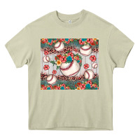 Mossy baseball leopard Heavy Core Tee - JahusDesignShop