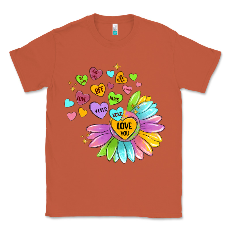 Sunflower Love Hugs Classic Tee by MaliasSmallBusiness | Teevron