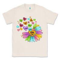 Natural sunflower love hugs Classic Tee - MaliasSmallBusiness