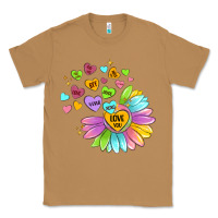 Toasted Coconut sunflower love hugs Classic Tee - MaliasSmallBusiness