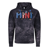 Cloud Black 4th july mini Vintage Hoodie - MaliasSmallBusiness