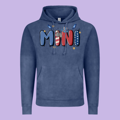 4th July Mini Vintage Hoodie Designed By Maliassmallbusiness