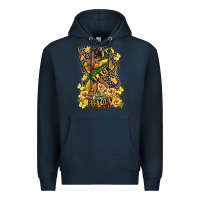 Navy i am black history Premium Hoodie - CowGirlArtShop