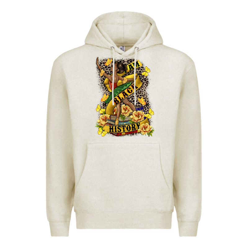 I Am Black History Premium Hoodie by CowGirlArtShop | Teevron
