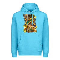 Ocean Blue i am black history Premium Hoodie - CowGirlArtShop