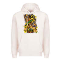 Pale Pink i am black history Premium Hoodie - CowGirlArtShop