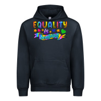 Navy Equality Is Beautiful Urban Hoodie - BundleAndBundleShop