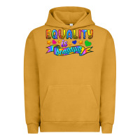 Pigment Peanut Butter Equality Is Beautiful Urban Hoodie - BundleAndBundleShop
